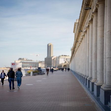 Gezellig App In De Belle Epoque Wijk Van Oostende Zewnętrze zdjęcie