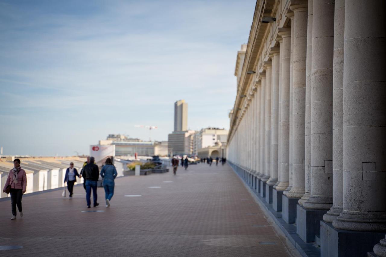 Gezellig App In De Belle Epoque Wijk Van Oostende Zewnętrze zdjęcie