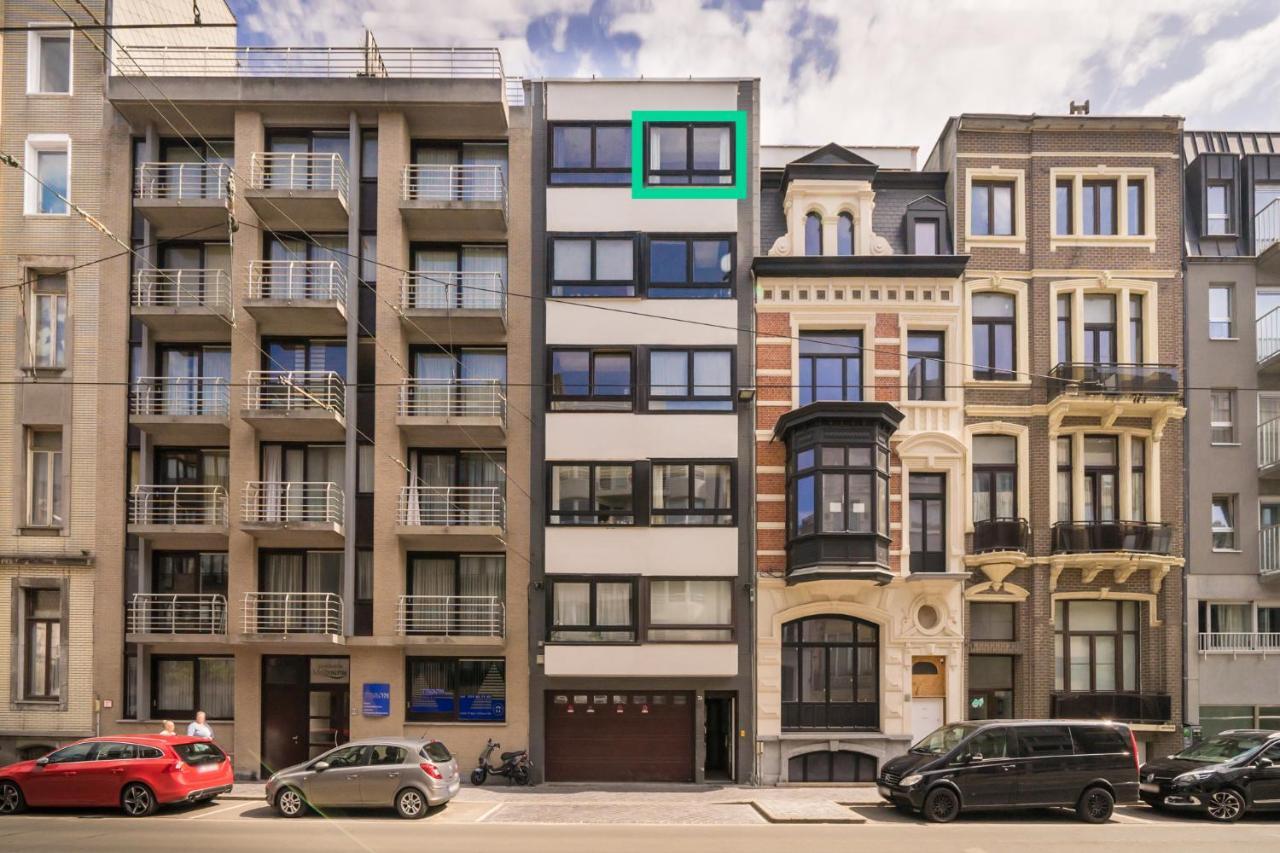 Gezellig App In De Belle Epoque Wijk Van Oostende Zewnętrze zdjęcie