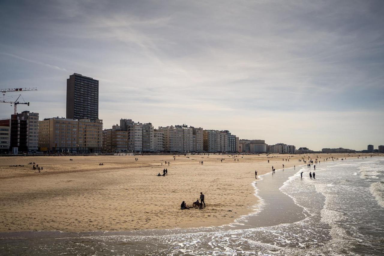 Gezellig App In De Belle Epoque Wijk Van Oostende Zewnętrze zdjęcie